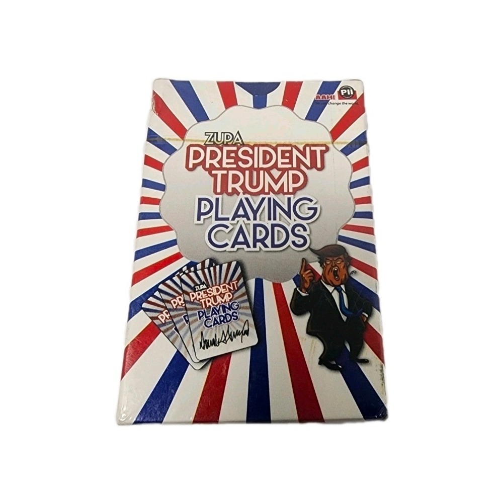 Zuda President Trump Playing Cards Collectible Novelty Deck 2018‎ PII